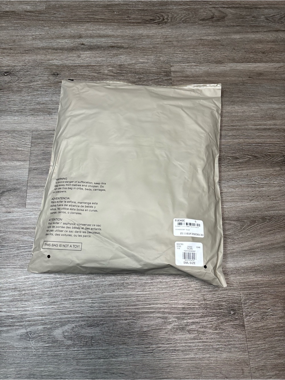 Fw20 fear of god essentials Taupe hoodie - Picture 6 of 7